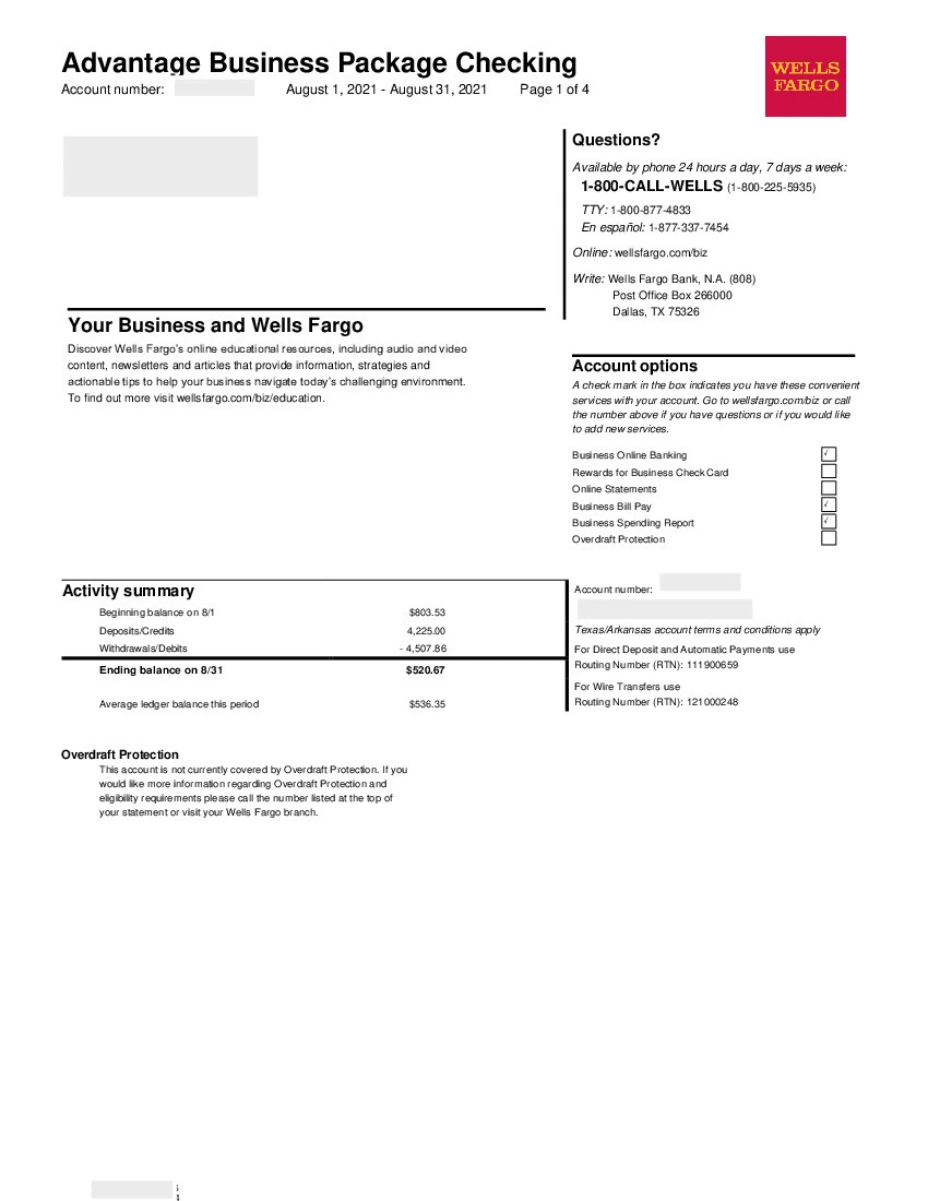Convert Wells Fargo Statements To Excel 